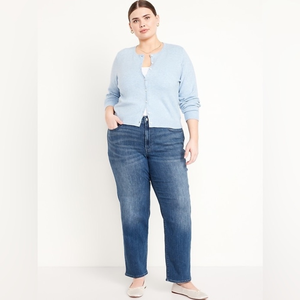 Old Navy High-Waisted Wow Loose Jeans Size 24